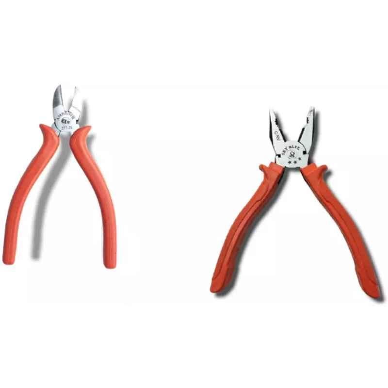 Sky Blue 2 Pcs 7.8 inch Stainless Steel Groove Plier Combo, SBE_PLIER_0302