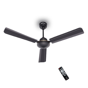 DigiSmart Storm 28W 380rpm Smoke Brown BLDC Ceiling Fan with Remote & 5 Years Warranty, Sweep: 1200 mm