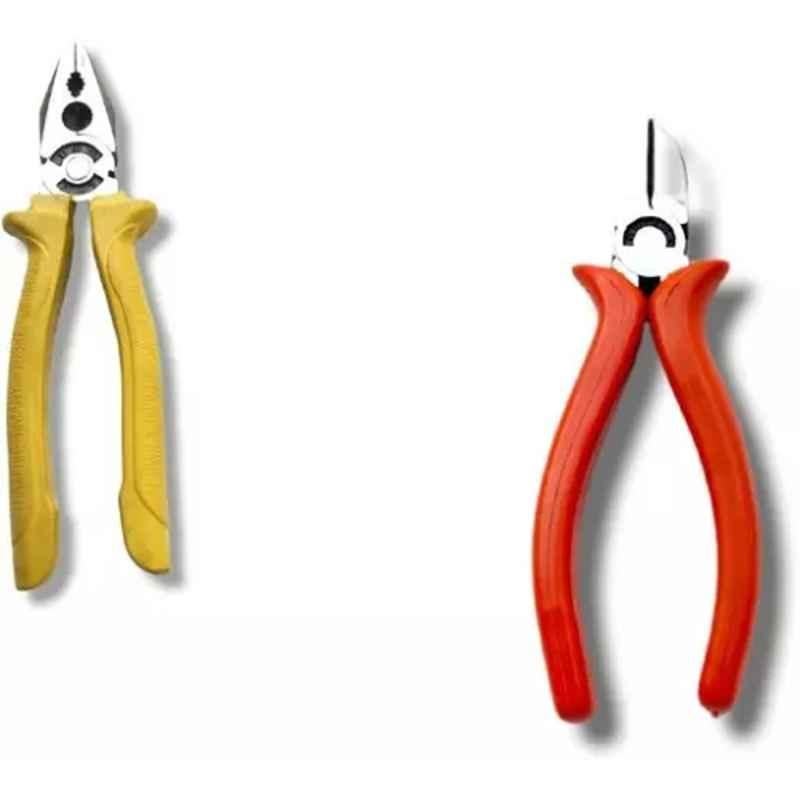 Sky Blue 2 Pcs 7.8 inch Lineman Plier Combo, SBE_PLIER_0144