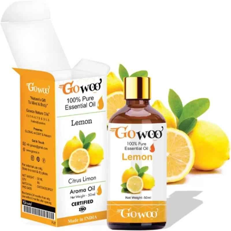 GoWoo 50ml Virgin & Undiluted Lemon Oil, GoWoo-P-136