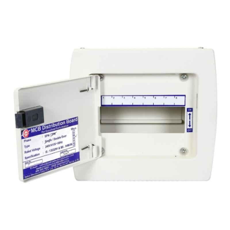 Buy Selvo Way Spn Double Door Distribution Board Gselspn Online At Best Price On Moglix