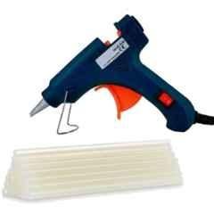 Bandook 20W Black Glue Gun with 20 Pcs Transparent Glue Sticks