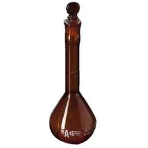 Glassco 5ml Volumetric Flask with Penny Head Glass Stopper, 130.524.01A
