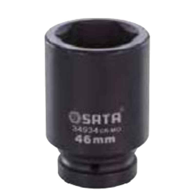 Sata GL34925 37mm 1 inch Drive 6 Point Chrome Molybdenum Metric Deep Impact Socket
