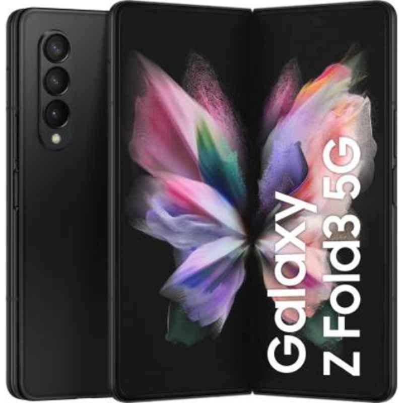 Samsung Galaxy Z Fold 3 7.6 inch 12GB/512GB 4400mAh Phantom Black 5G Smartphone, SMF926BZ