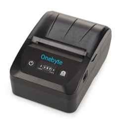Onebyte 50-80mm/sec Black Monochrome USB & Bluetooth Mobile Thermal Printer, BP-02 Star