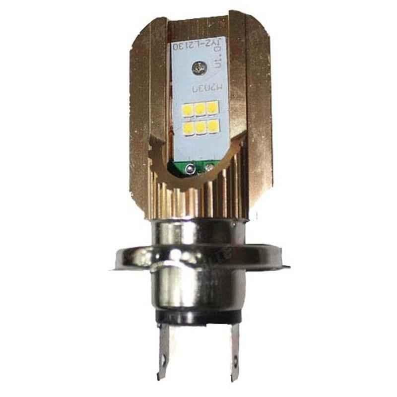 AllExtreme EX6H4L1 20W 6 LED H4 Headlight Bulb