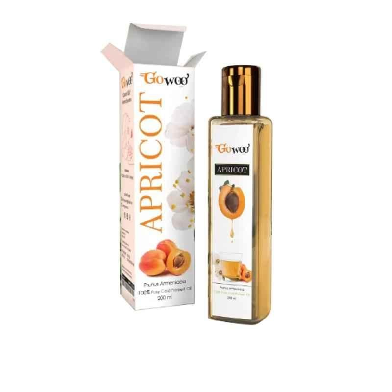 GoWoo 200ml Organic Apricot Kernel Carrier Oil, GoWoo-P-192