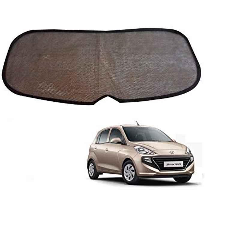 Kozdiko Mesh Black Rear Window Sunshade Car Diggy Curtain for Hyundai Santro 2018