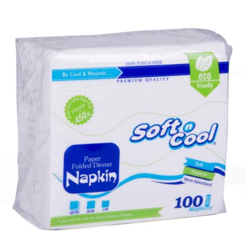 Soft N Cool 100Pcs 30x30cm Paper Napkin Set, SNCN3030