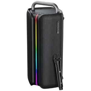 Portronics Nebula X 150W Black Party Speaker with Wireless Karaoke Mic, POR 2346