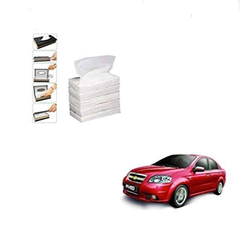Kozdiko 100 Pulls Dispenser Box Refiller Tissue Paper with 200 Sheets for Chevrolet Aveo (Pack of 5)