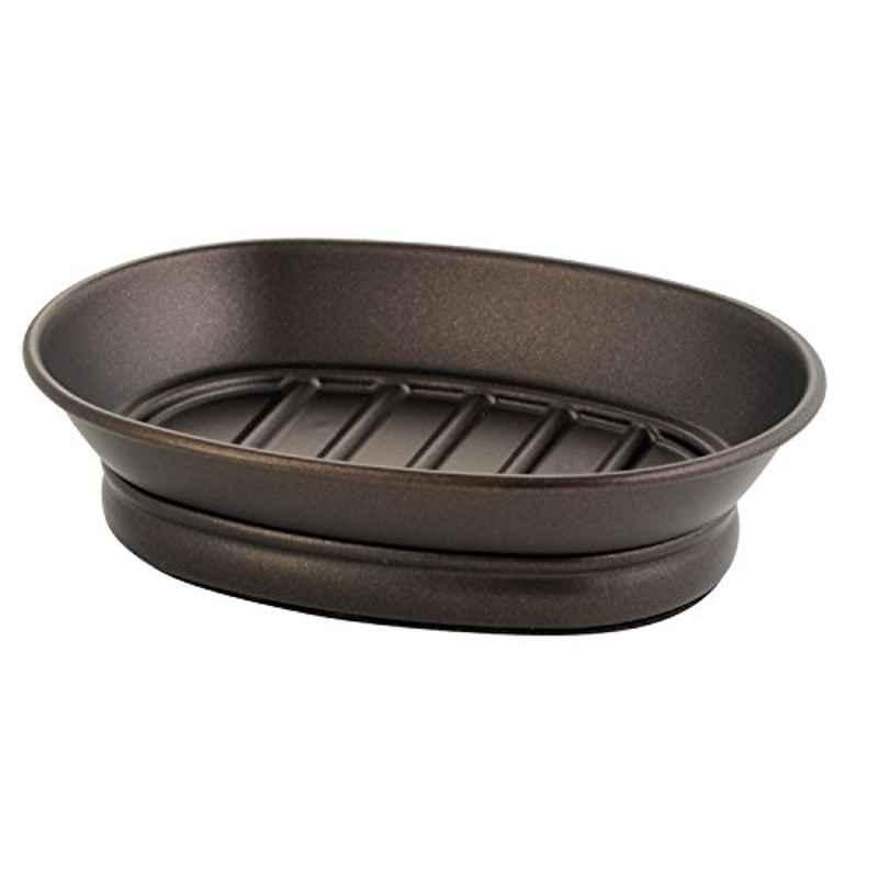 Inter Design York Metal Bronze Soap Dish, 111443