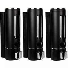 Fastgear 400ml Black Plastic Liquid Dispenser, FG2508 (Pack of 3)