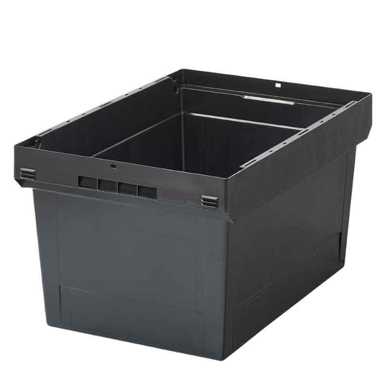 Bito 600x400x323mm 31kg Recycled Polypropylene Black Multipurpose MB Eco Container without lid, C0401-0087