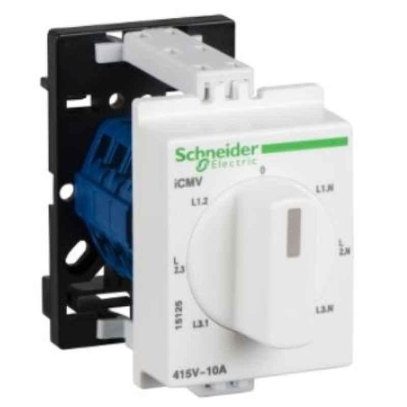 Schneider 10A iCMV Selector Switch Voltmeter, 15125