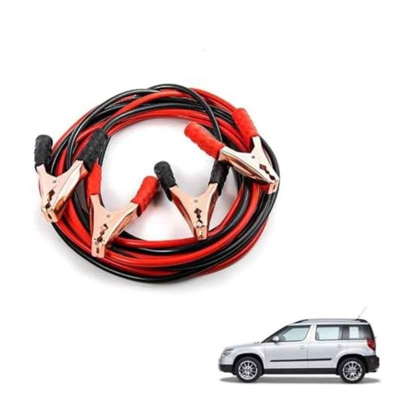 Kozdiko Heavy Duty Auto Jumper Battery Booster Wire Clamp with Alligator Wire for Skoda Yeti