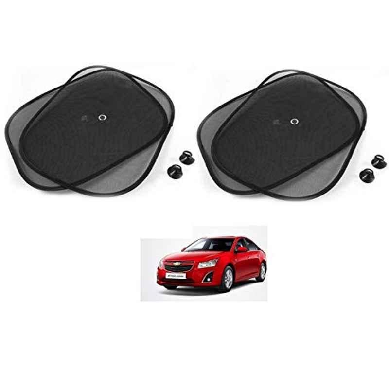 Kozdiko 4 Pcs Black Chipokoo Car Window Sunshade Curtain Set for Chevrolet Cruze, koz_150