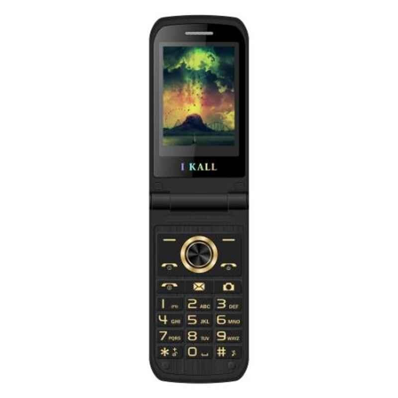 I Kall K60 Black Multimedia Flip Mobile