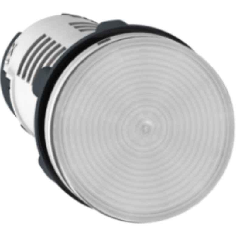 Schneider Harmony 110-120 VAC Plastic Clear Integral LED Monolithic Pilot Light, XB7EV07GP