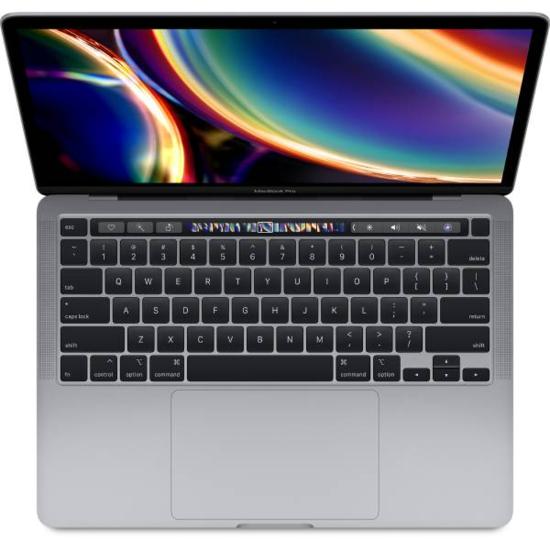 Apple 13-inch MacBook Pro with Touch Bar: 2.0GHz quad-core 10th-generation Intel Core i5 processor, 512GB, 16GB-Space Grey, MWP42HN/A