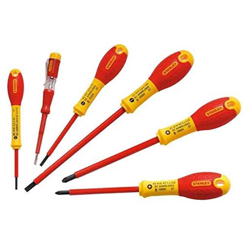 Stanley Fat Max Insulated Screw Driver Set 6 Pcs (Model:0-65-443)