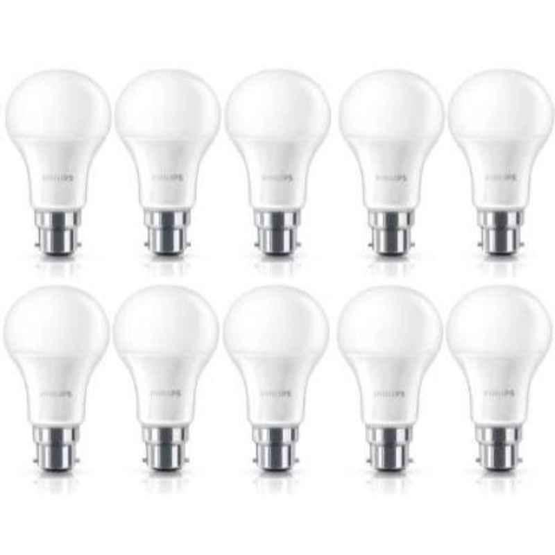 Philips Steller Bright 7W Yellow Round B22 LED Bulb, 929001834413 (Pack of 10)