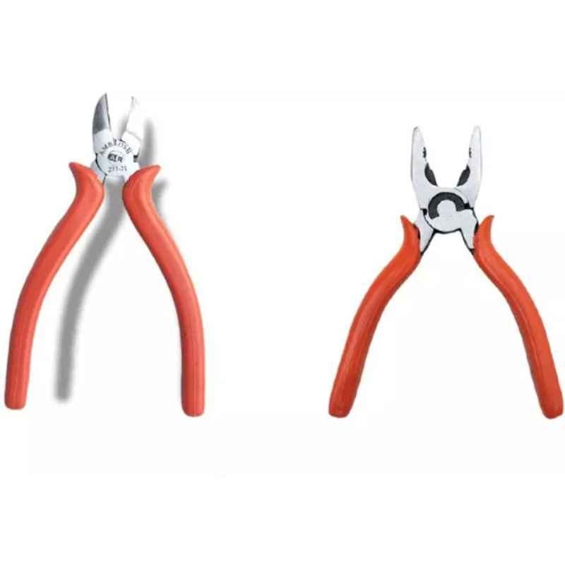 Sky Blue 2 Pcs 7.8 inch Stainless Steel Groove Plier Combo, SBE_PLIER_0319
