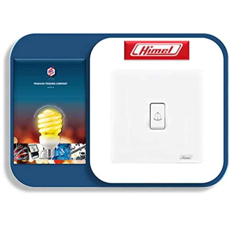 Himel Prime Series Wiring Device Doorbell Switch, HWDPSDB