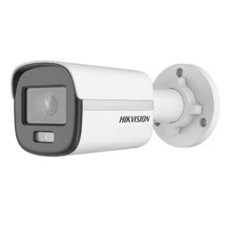 Hikvision EVteQ CCTV ColorVu Fixed Turret Camera with Built-in Mic & One Port for Four Switchable Signals TVI/AHD/CVI/CVBS, DS-2CE10DF0T-PF