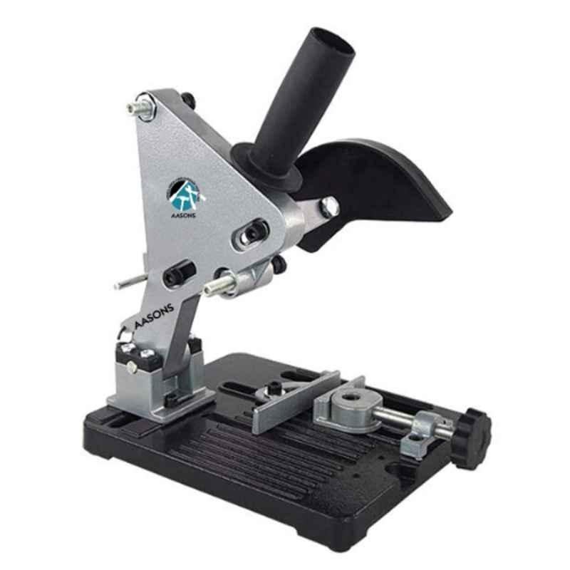 Gemini 30mm Cast Iron Black & Silver Heavy Duty Angle Grinder Stand