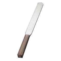 Glassco 200mm Stainless Steel Knife Spatula with Wooden Handle, 541.303.04 (Pack of 6)