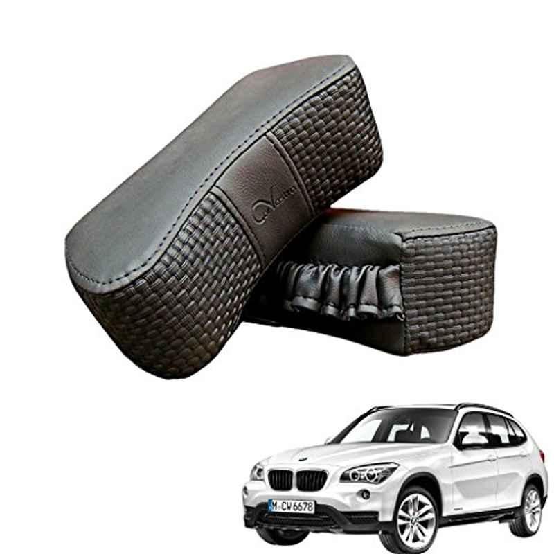 Kozdiko 2 Pcs Memory Foam Grey Luxurious Neck Rest Cushion Pillow Set for BMW X1