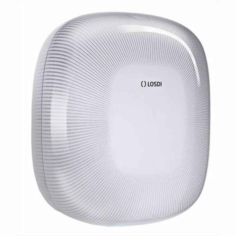 Losdi Folded Paper Towel Dispenser, CP5009-B-L, 240 mm, 600 Towels, Polycarbonate, White