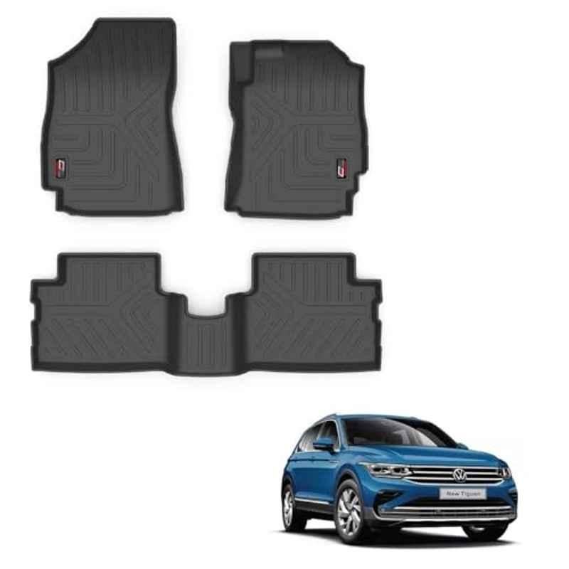 Buy Kozdiko Thermoplastic Polyolefins 3D Life Long Car Floor Mat Set for Volkswagen Tiguan Online At Price 2625
