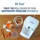 Dr Trust Bestest Plus Compressor Nebulizer Kit with Child, Adult Mask & Flow Controller