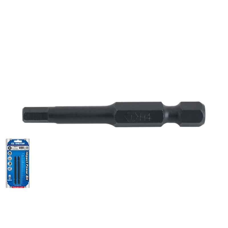 King Tony 2Pc H6 110mm Hex Head Power Bit Set, 711106H-S1