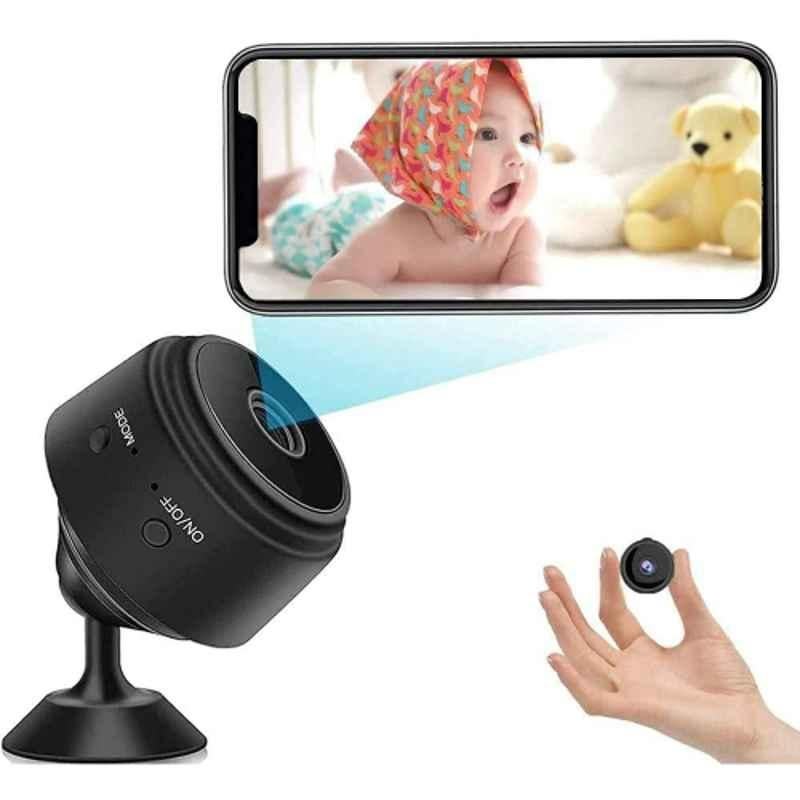 Buy IBS 1080P Black Mini Spy Wi-Fi Magnetic HD Wireless Security Camera  with Motion Security, IBSMC02 Online At Price ₹1239