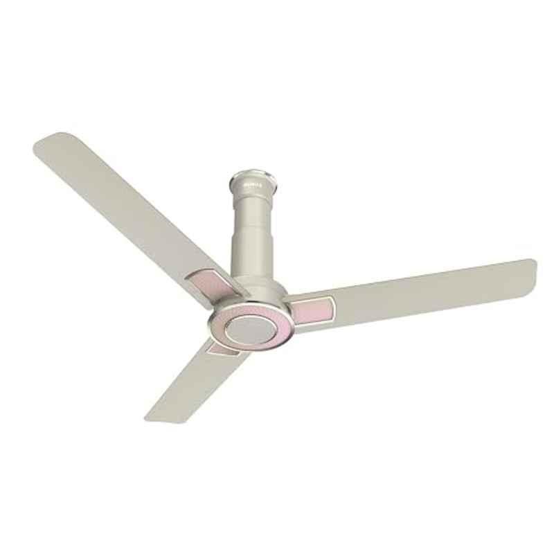 Havells Ioniq ES 55W 350rpm Rainbow Cream 1 Star Ceiling Fan, Sweep: 1200 mm