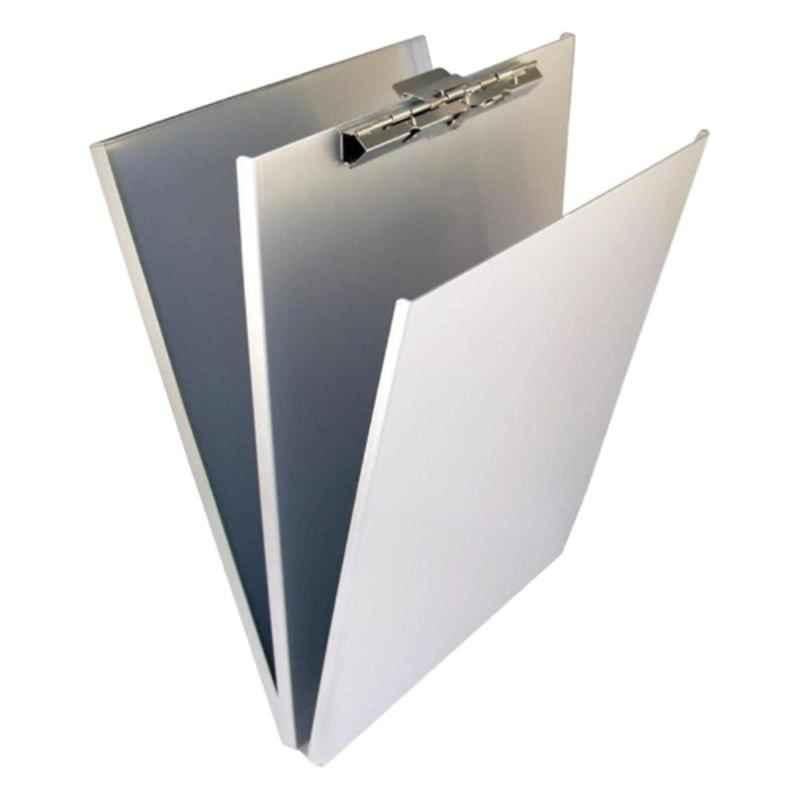 Saunders A4 Aluminum Clip Board with Storage