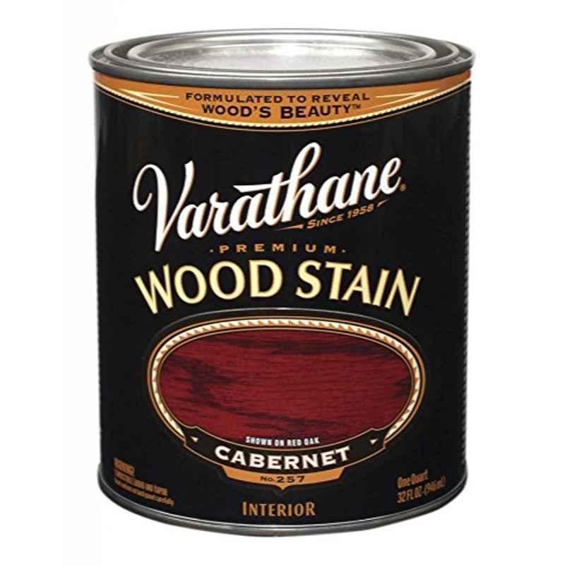Rust-Oleum Varathane 211726H 32 floz Cabernet Premium Oil Wood Stain