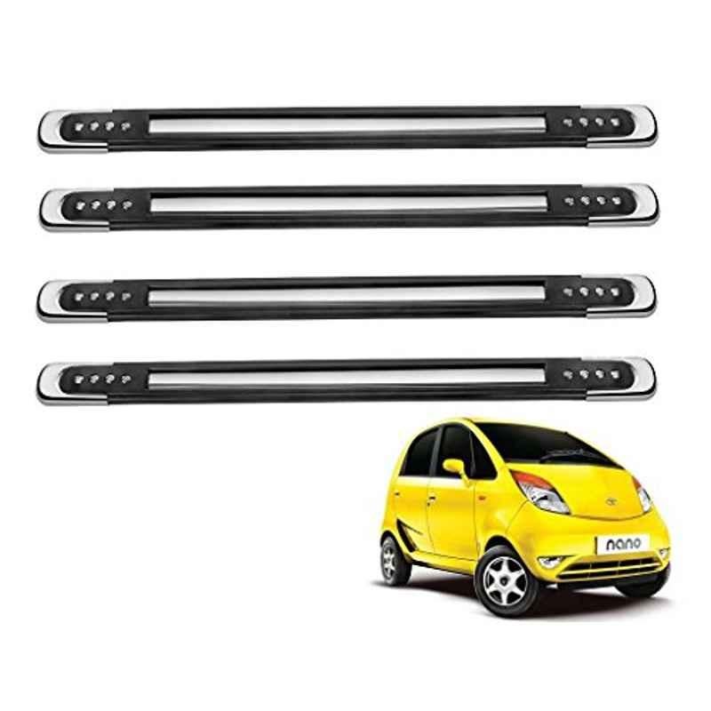 Kozdiko 4 Pcs Black Corner Dots Bumper Protect Set for Tata Nano