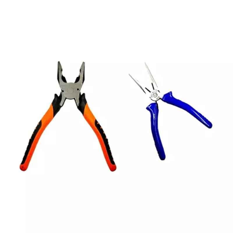 Sky Blue 2 Pcs 7.8 inch Lineman Plier Combo, SBE_PLIER_COMBOS_COMBO_585