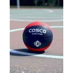 Cosco Euro Star Red Basketball, Size: 3