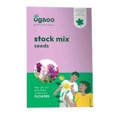 Ugaoo 500g Flower Stock Mix Seeds, NUFSO0117