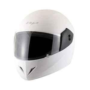 Vega Cliff Medium Size White Cliff Full Face Helmet, CLF-LW-M
