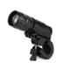Strauss Black Aluminium Bicycle Zoom LED Torch with Mount Holder, ST-1351