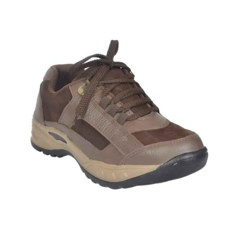 JK Steel JKP086BRN Steel Toe Work Safety Shoes, Size: 10