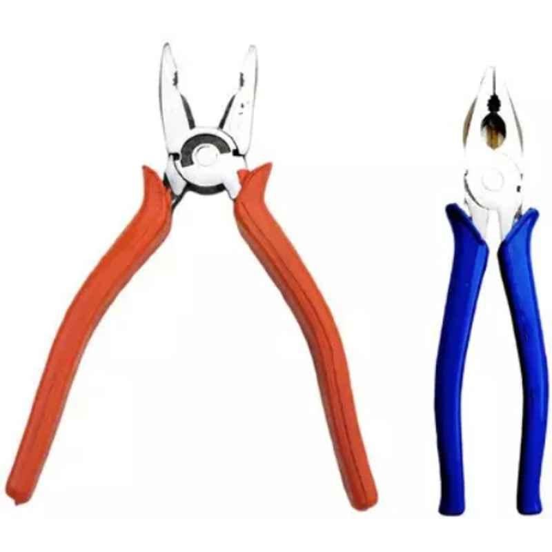 Sky Blue 2 Pcs 7.8 inch Groove Plier Combo, SBE_PLIER COMBO_317