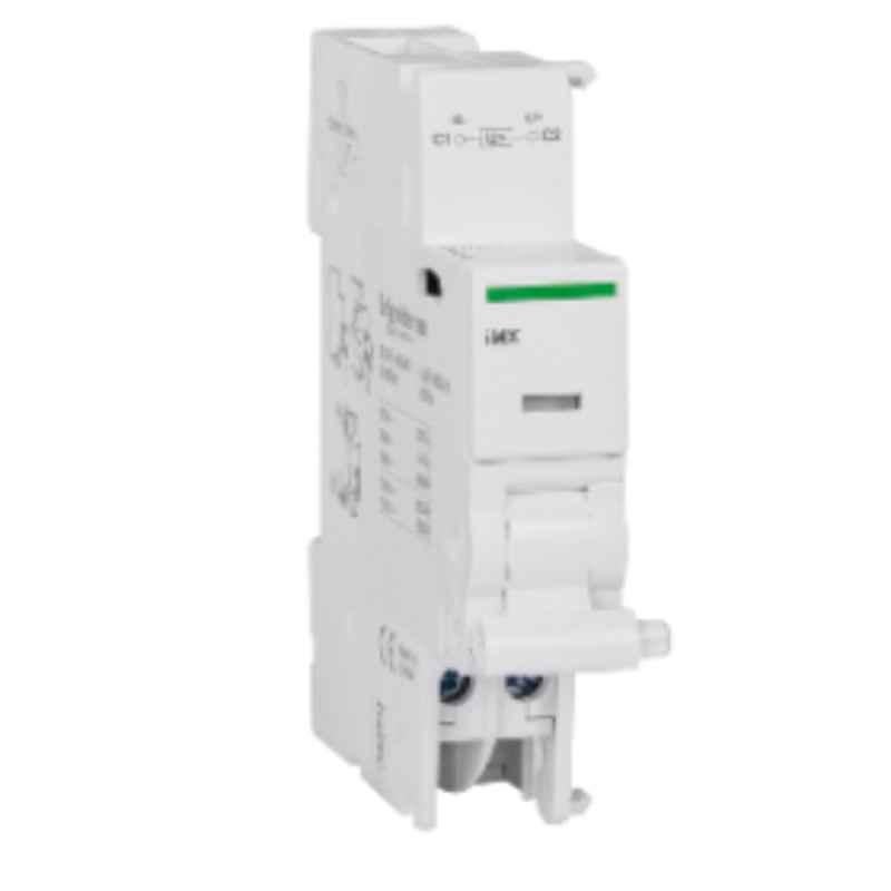 Schneider Acti9 110415 VAC White Tripping Unit Voltage Release, A9A26476